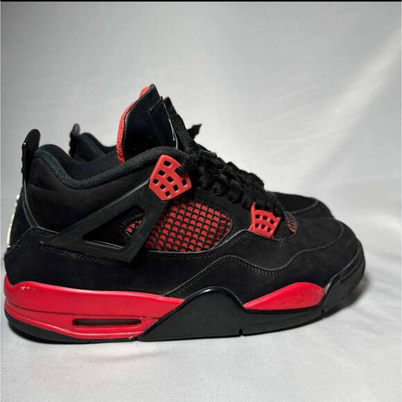 Nike Other - Size 9.5 - Nike Air Jordan 4 Retro Red Thunder Men's Shoes